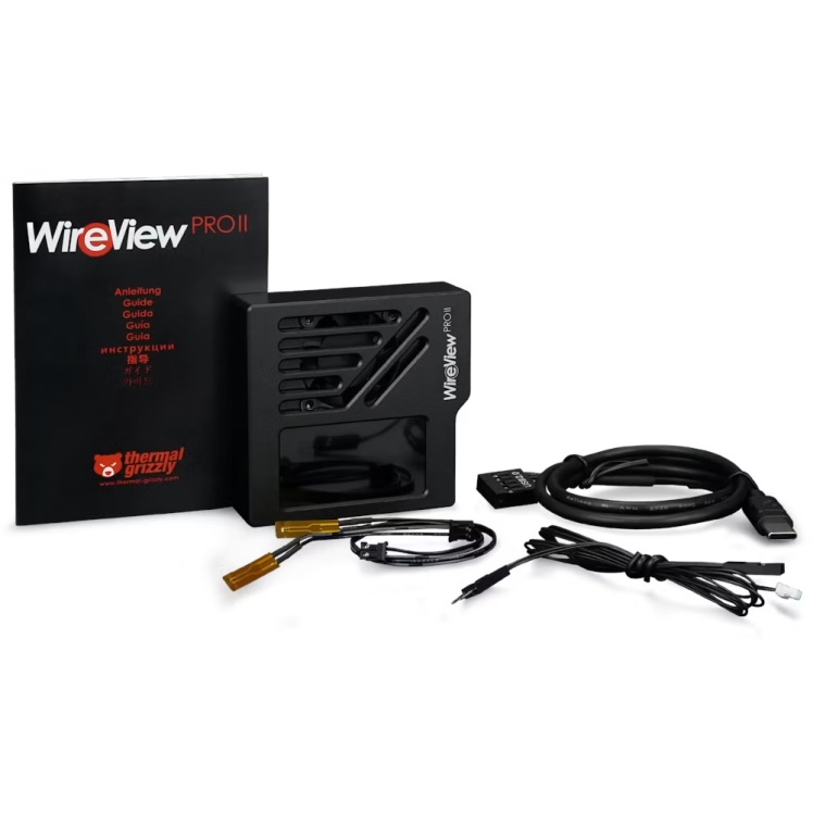 مانیتورینگ هوشمند توان و دمای کانکتور کارت گرافیک مدل Thermal Grizzly WireView Pro II